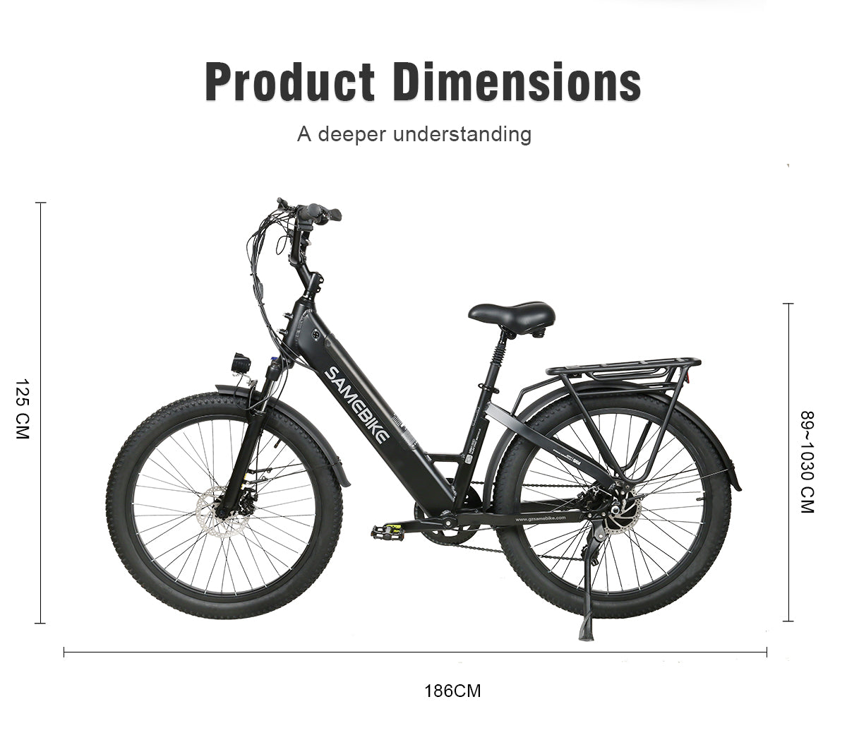 Ground RS-A01 Plus | Fat bike eléctrica urbana 250W