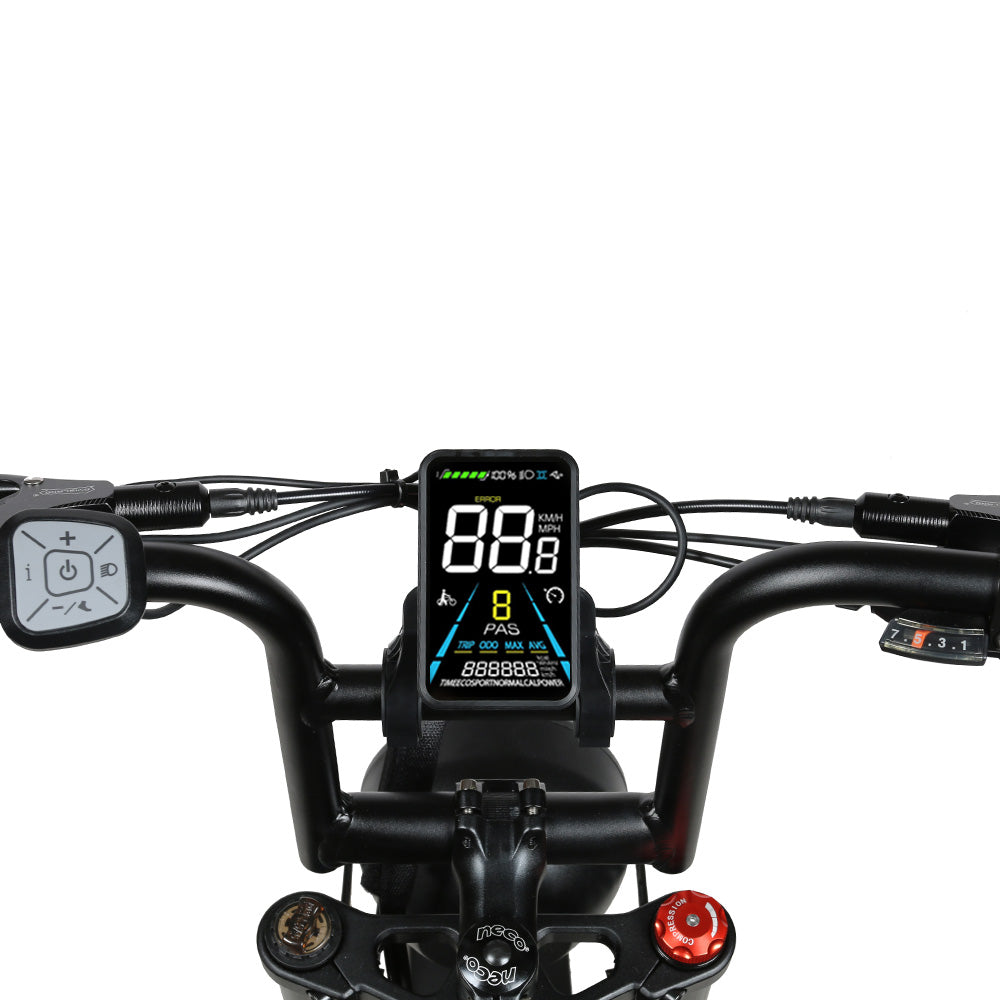 Davidson M20 | Fat bike eléctrica café racer 250W