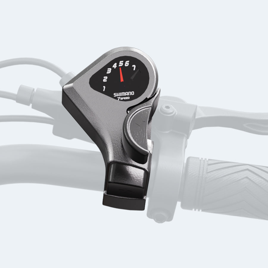 Luz trasera encendida de bicicleta eléctrica