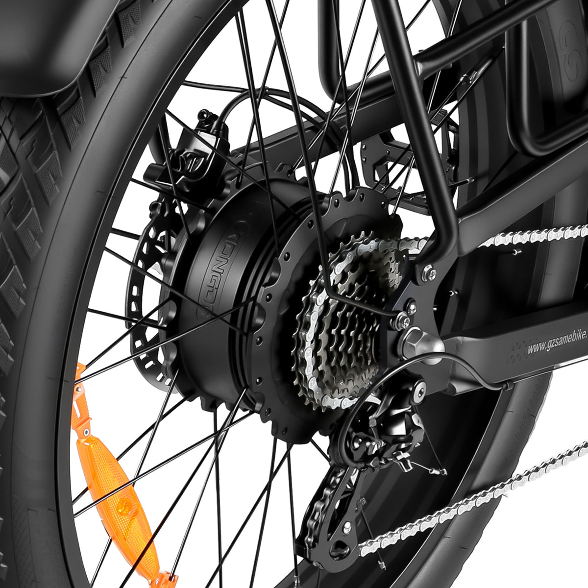 Bicicleta eléctrica CREST 1800 W Fat Bike