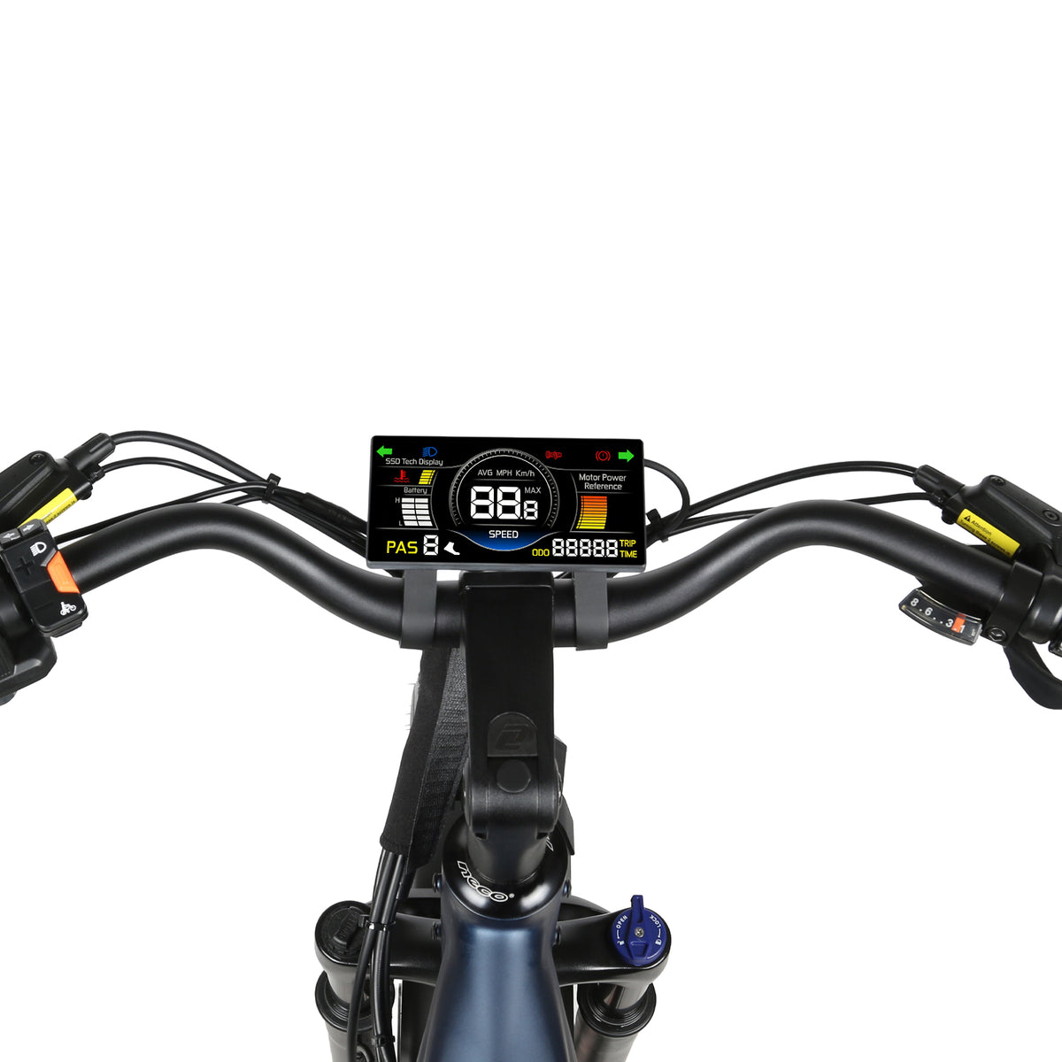 Bicicleta eléctrica CREST 1800 W Fat Bike