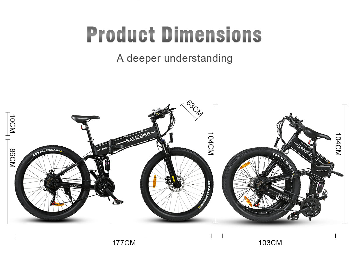 Summit LO26-II-YD | Bicicleta eléctrica de montaña 250W