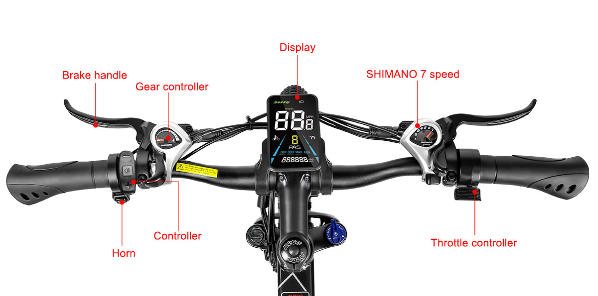Summit LO26-II-YD | Bicicleta eléctrica de montaña 250W