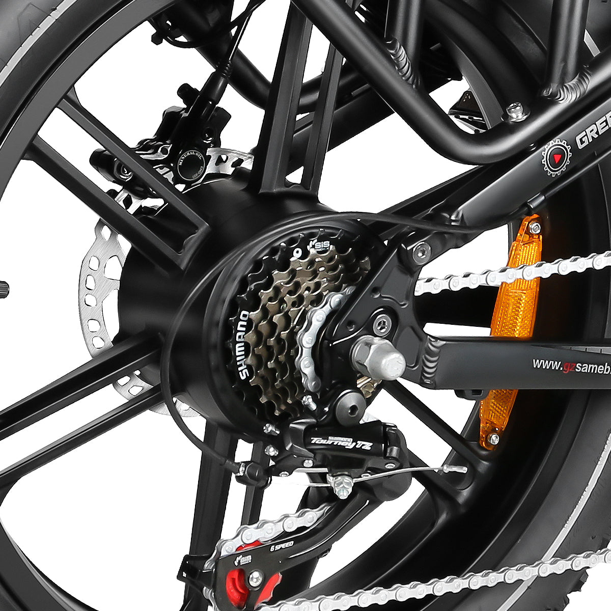 Ridge RS-A02 Plus | Fat bike eléctrica plegable 250W