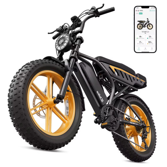 Apex Fat Bike Eléctrica 250W | Doble Batería 48V 40Ah | Máxima Autonomía