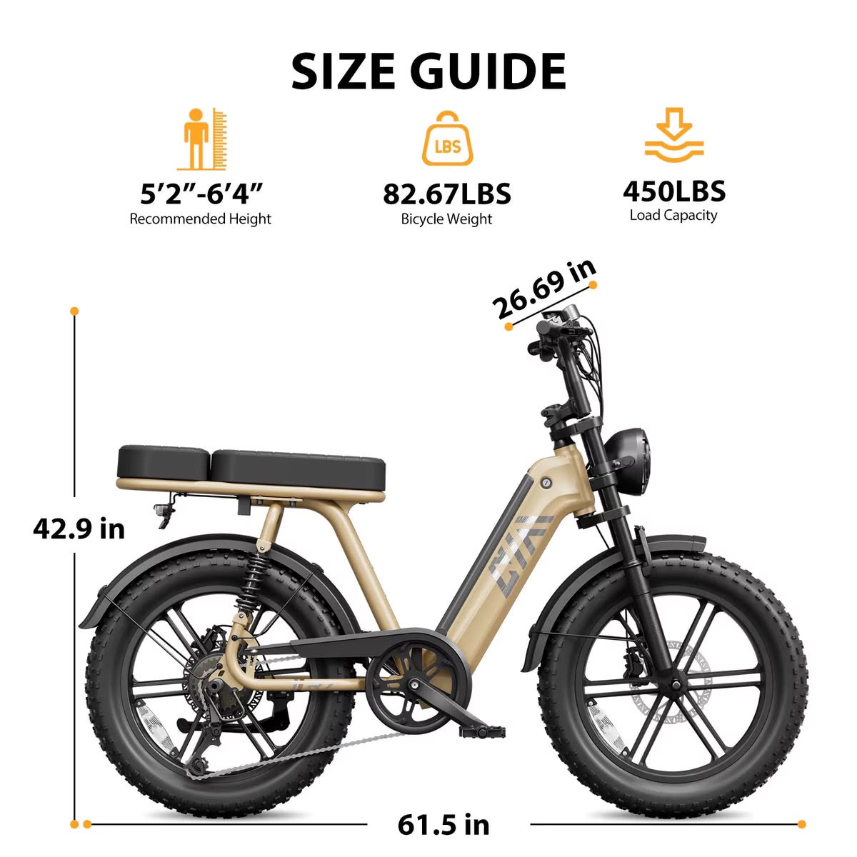 CruiseR7 20" Electric Fat Bike