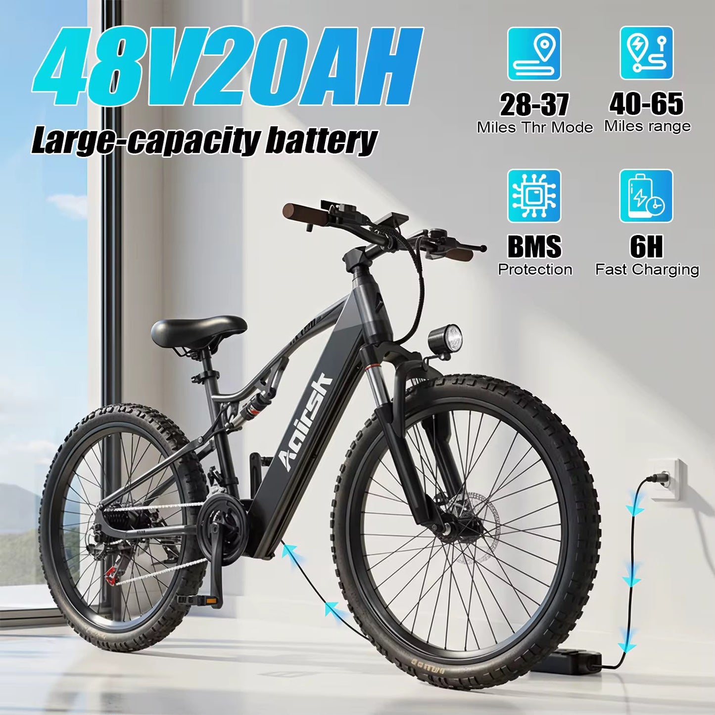 Torque XT90 - Batería 48V 20Ah y autonomía
